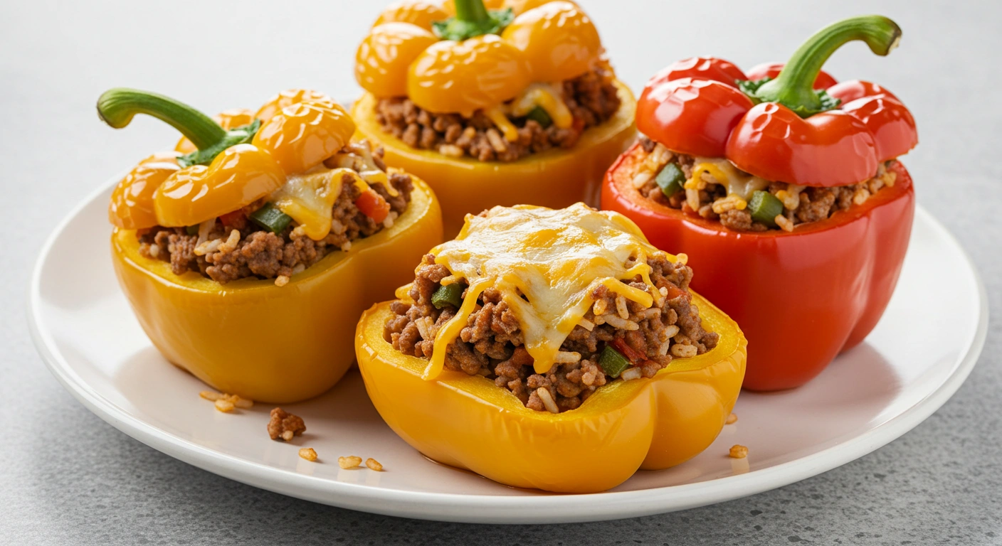 Classic Stuffed Bell Peppers - secondary view